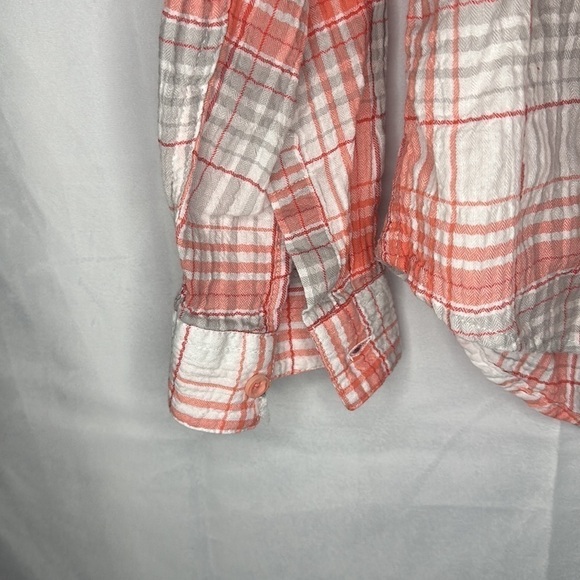 NORTHCREST PLAID BUTTON DOWN LONG SLEEVE (SIZE M) - Picture 5 of 7